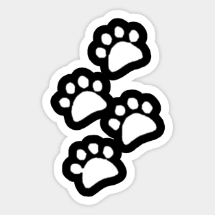 Cute little Paws Sticker